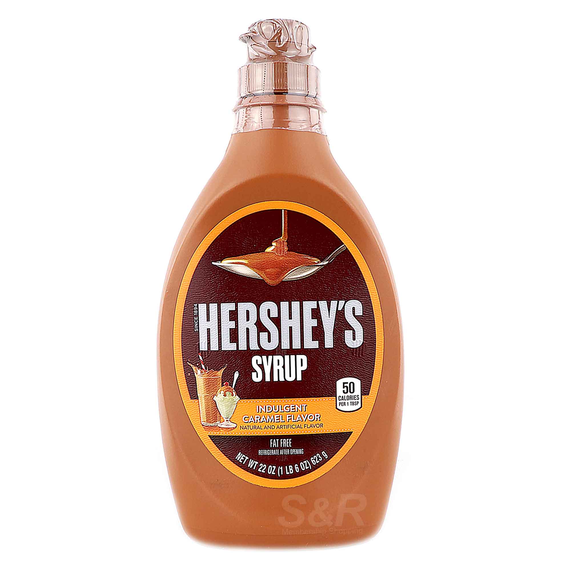 Hershey's Syrup Delicious Caramel Flavor 623g Hershey's Syrup Delicious Caramel Flavor 623g